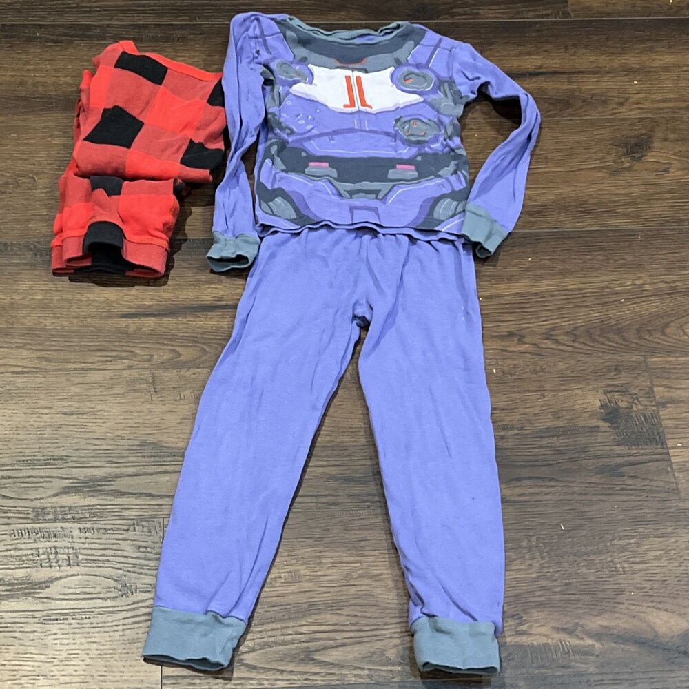 Boys Size 6T Fall Winter BUNDLE Crewcuts Pjs Nike Hoodie Disney Yoda And Misc - Picture 8 of 9